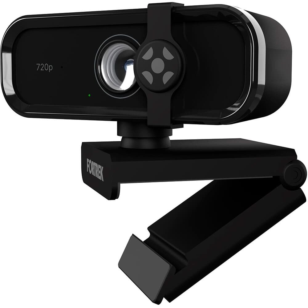 Webcam Fortrek Vision 10, 720p, 30FPS, Para Videochamadas, Formato Gravação MP4, Preto - 84985