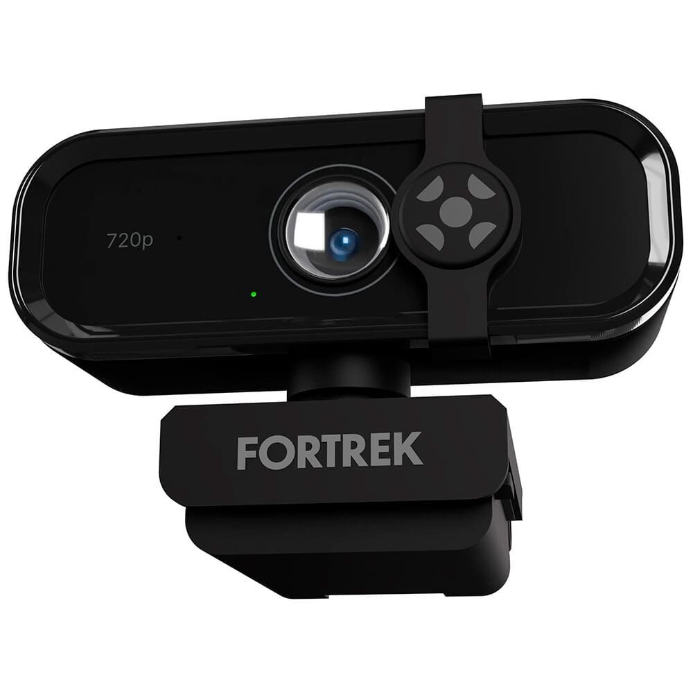 Webcam Fortrek Vision 10, 720p, 30FPS, Para Videochamadas, Formato Gravação MP4, Preto - 84985