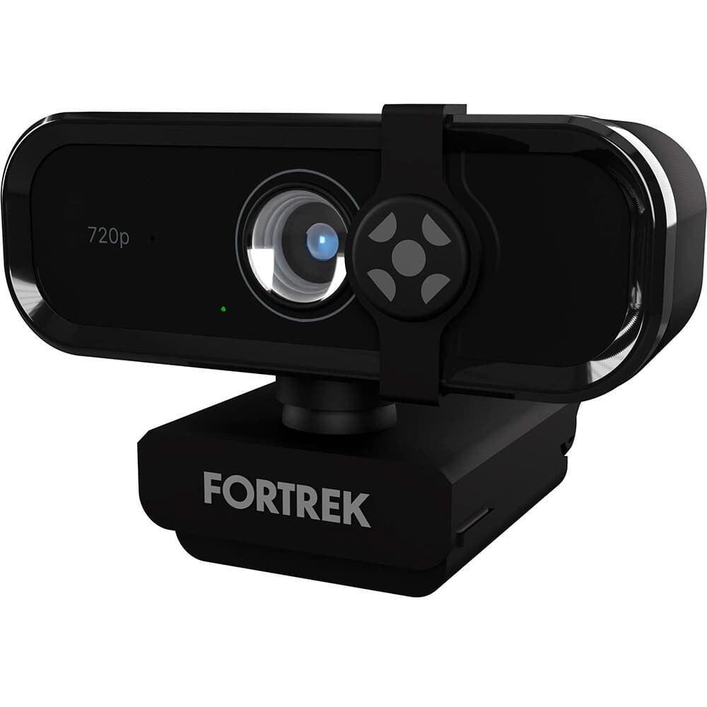 Webcam Fortrek Vision 10, 720p, 30FPS, Para Videochamadas, Formato Gravação MP4, Preto - 84985