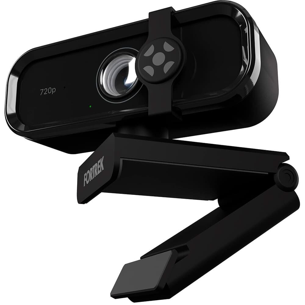 Webcam Fortrek Vision 10, 720p, 30FPS, Para Videochamadas, Formato Gravação MP4, Preto - 84985