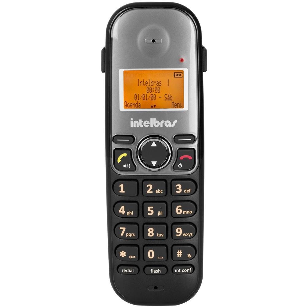 Telefone Intelbras Sem fio Digital TS5120 Preto - 4125120
