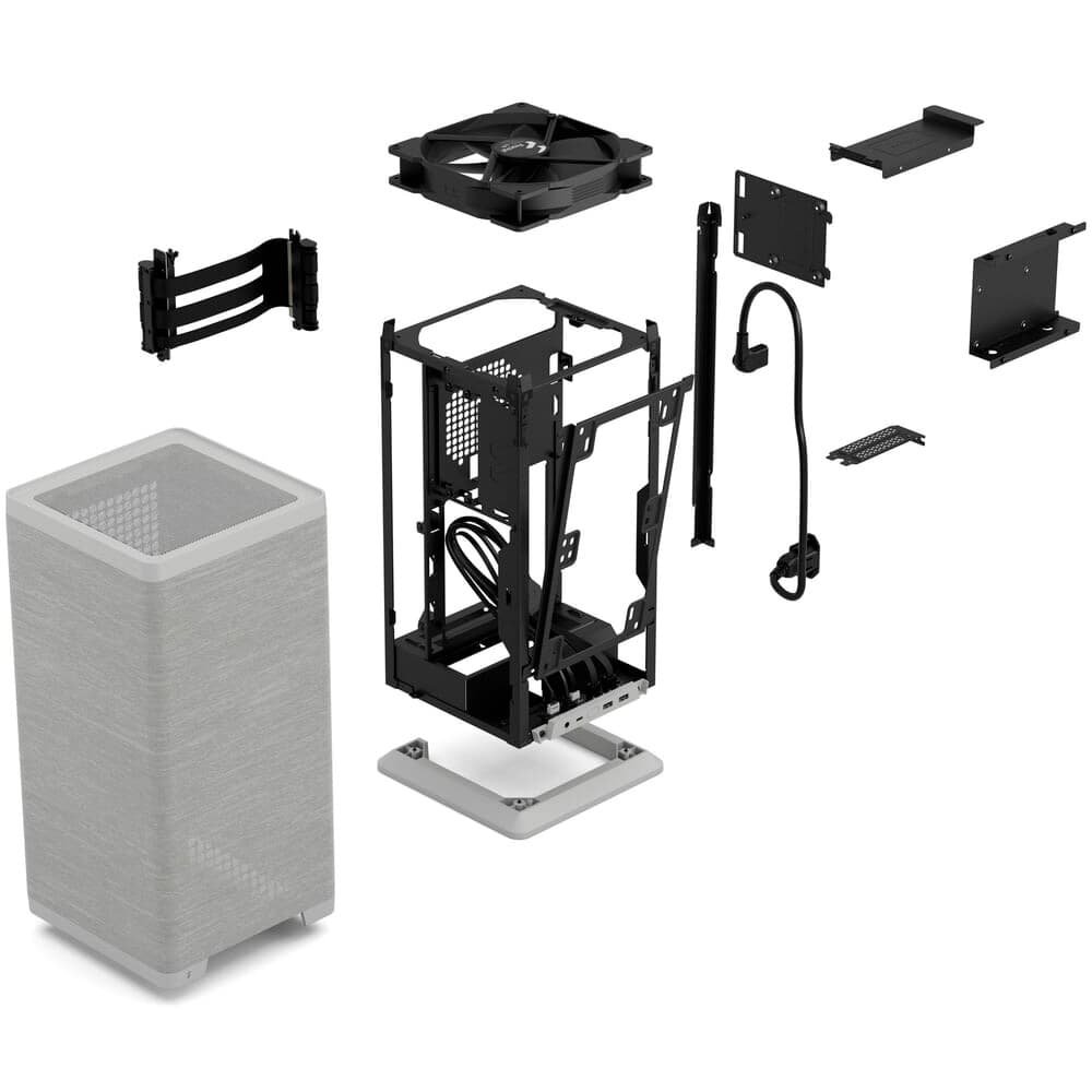 Gabinete Mini ITX Fractal Design Mood | KaBuM!