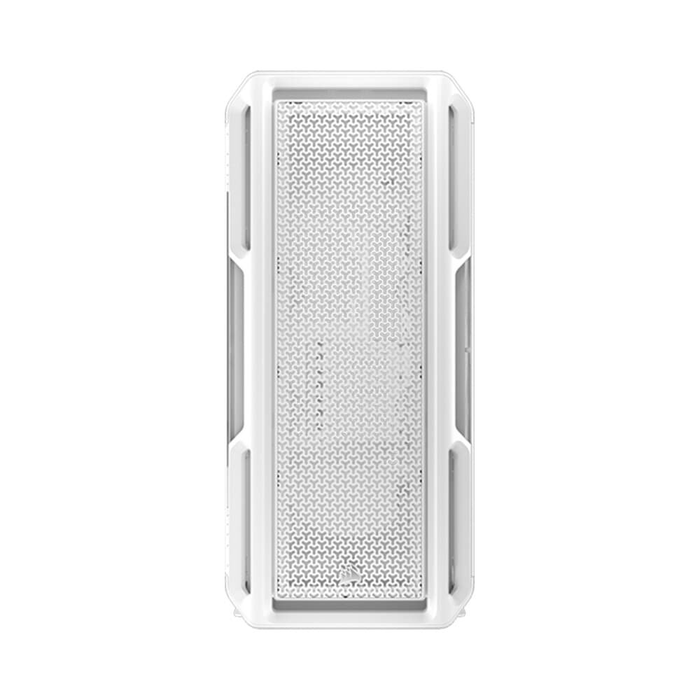 Gabinete Gamer Corsair 5000T Mid-Tower, E-ATX, Lateral em Vidro temperado, Sem FANs, Branco - CC-9011301-WW Gabinete Gamer Corsair 5000T Mid-Tower, E-ATX, Lateral em Vidro temperado, Sem FANs, Branco - CC-9011301-WW