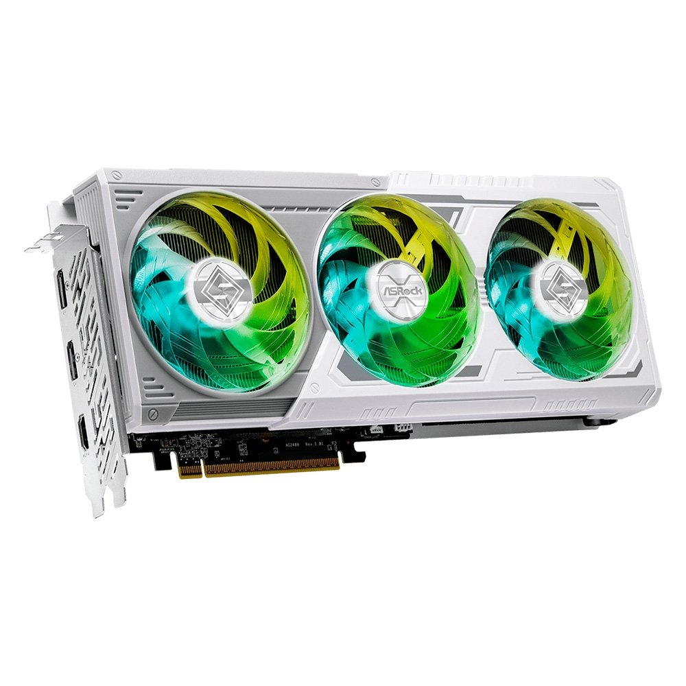 【美品】ASRock RX 9060 XT SL 16GB 3連ファン 白色 Placa de Vídeo ASRock RX9060XT SL 8GO | KaBuM!