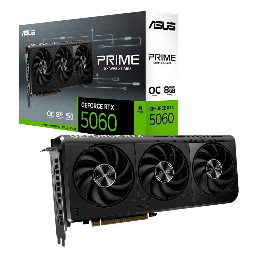 Placa de Vídeo ASUS PRIME RTX 5060 | KaBuM!