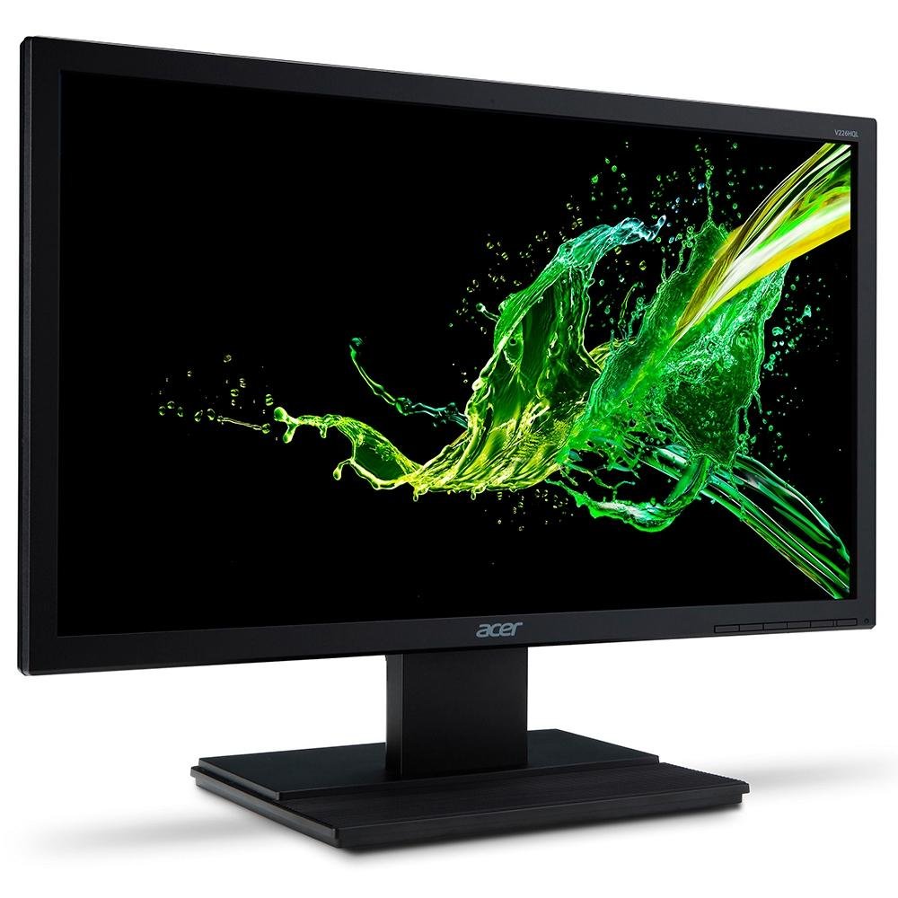 Monitor Acer 21.5' IPS, Wide, Full HD, HDMI/VGA, VESA, Ajuste de