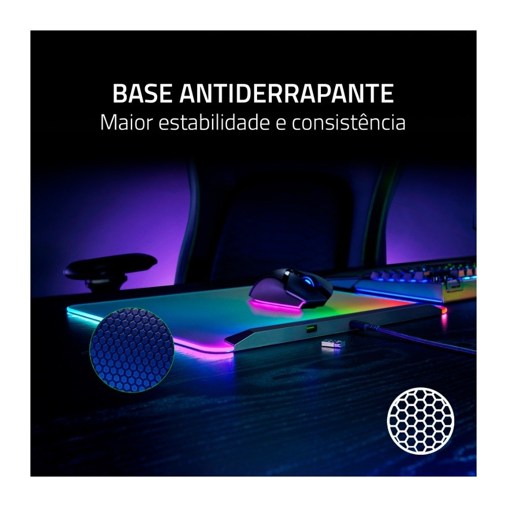 Mousepad Gamer RGB Razer Firefly V2 Pro | KaBuM!