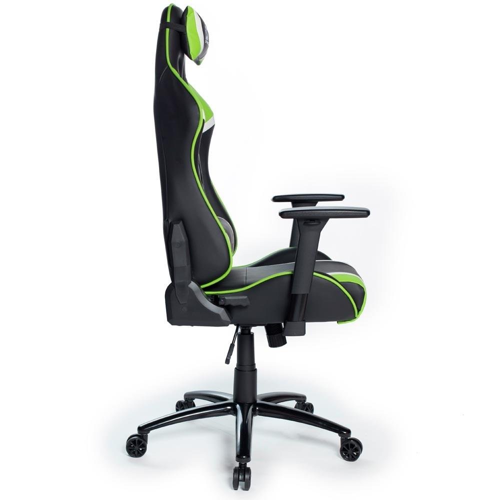 Cadeira Gamer DT3sports Modena, Black Green - 10502-8 Cadeira Gamer DT3sports Modena, Black Green - 10502-8