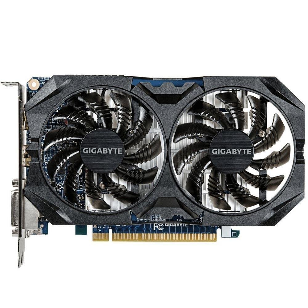 Placa de Video VGA GigaByte GTX 750 TI 4GB GV-N75TWF2OC-4GI Placa de Video VGA GigaByte GTX 750 TI 4GB GV-N75TWF2OC-4GI