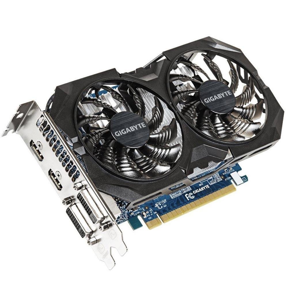 Placa de Video VGA GigaByte GTX 750 TI 4GB GV-N75TWF2OC-4GI Placa de Video VGA GigaByte GTX 750 TI 4GB GV-N75TWF2OC-4GI