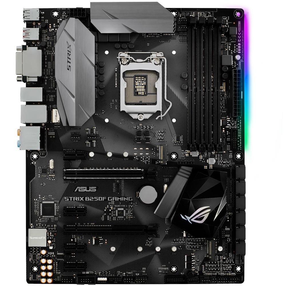 Placa-Mãe Asus Rog Strix B250F Gaming, Intel LGA 1151, ATX, DDR4 Placa-Mãe Asus Rog Strix B250F Gaming, Intel LGA 1151, ATX, DDR4