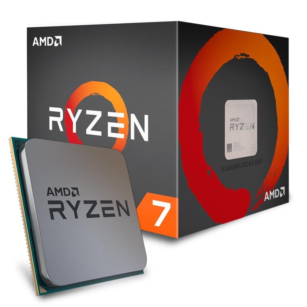 Processador AMD Ryzen 7 1800X, Cache 20MB, 3.6Ghz (4GHz Max Turbo), AM4 - YD180XBCAEWOF