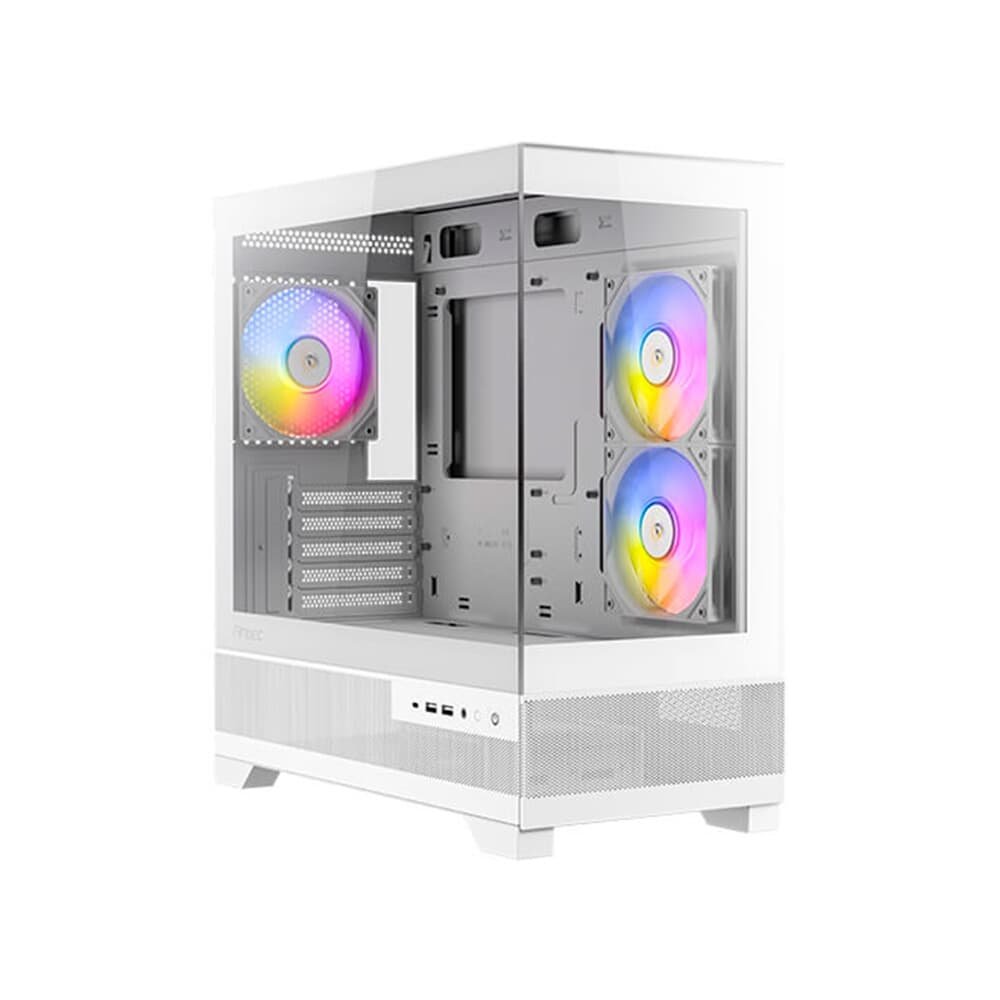 Gabinete Gamer Antec Cx500m, RGB, Mid Tower, Lateral De Vidro, Branco - 0-761345-10110-3 Gabinete Gamer Antec Cx500m, RGB, Mid Tower, Lateral De Vidro, Branco - 0-761345-10110-3