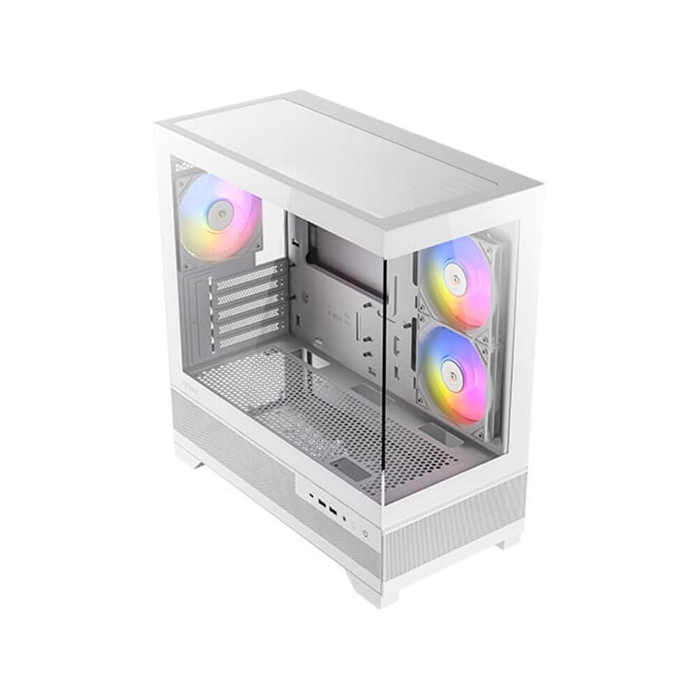 Gabinete Gamer Antec Cx500m, RGB, Mid Tower, Lateral De Vidro, Branco - 0-761345-10110-3 Gabinete Gamer Antec Cx500m, RGB, Mid Tower, Lateral De Vidro, Branco - 0-761345-10110-3