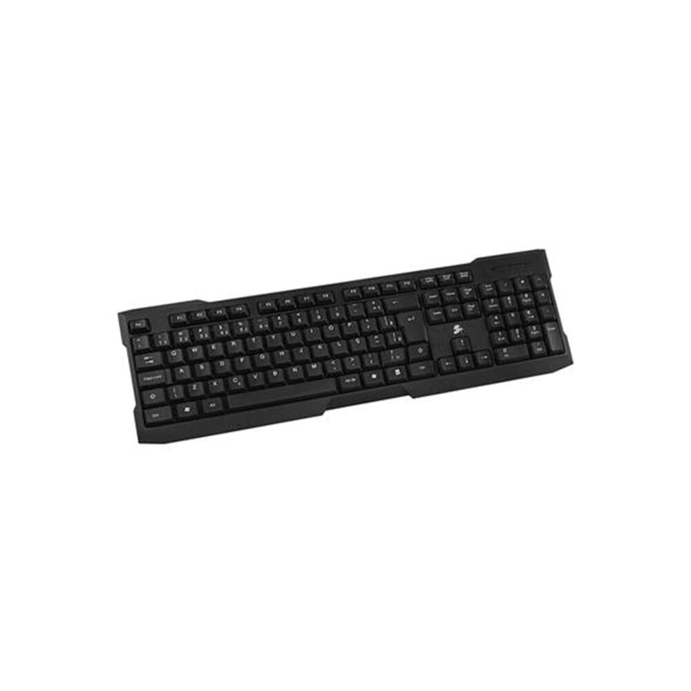 Kit Teclado e Mouse Office 5+ KC-500, ABNT2, Plug and Play, Preto - 015-0069