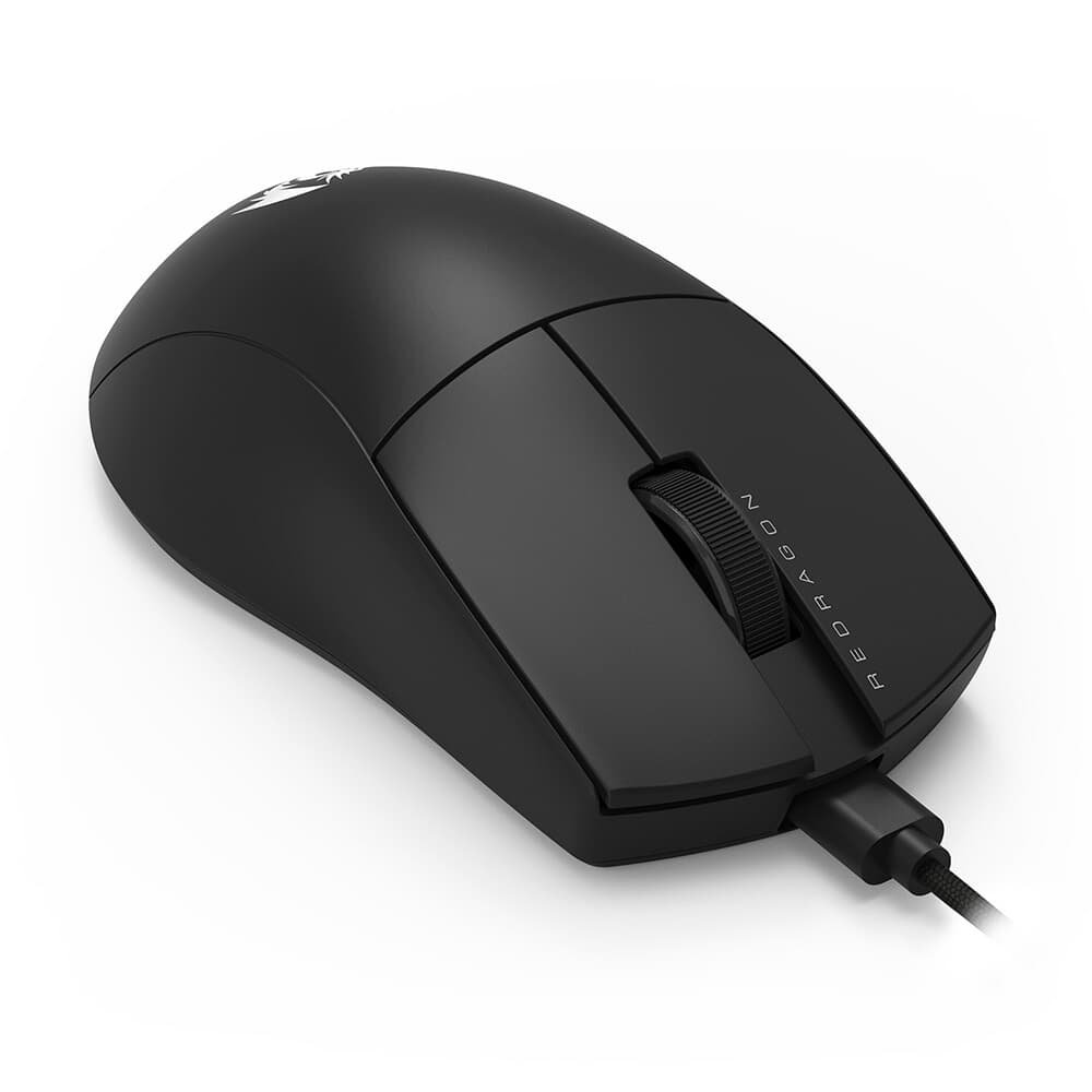 Mouse Redragon K1NG 8K M996, 26000 DPI, Ambidestro, 8000Hz, USB Tipo-C, Preto - M996