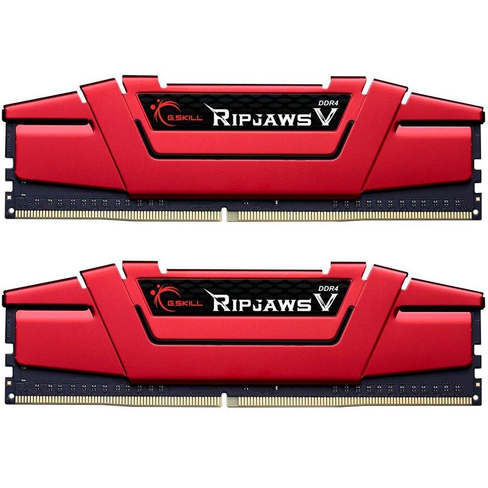 Memória G.SKill Ripjaws V 8GB (2x4GB) 2800MHz DDR4 CL 15 - F4-2800C15D-8GVRB Memória G.SKill Ripjaws V 8GB (2x4GB) 2800MHz DDR4 CL 15 - F4-2800C15D-8GVRB