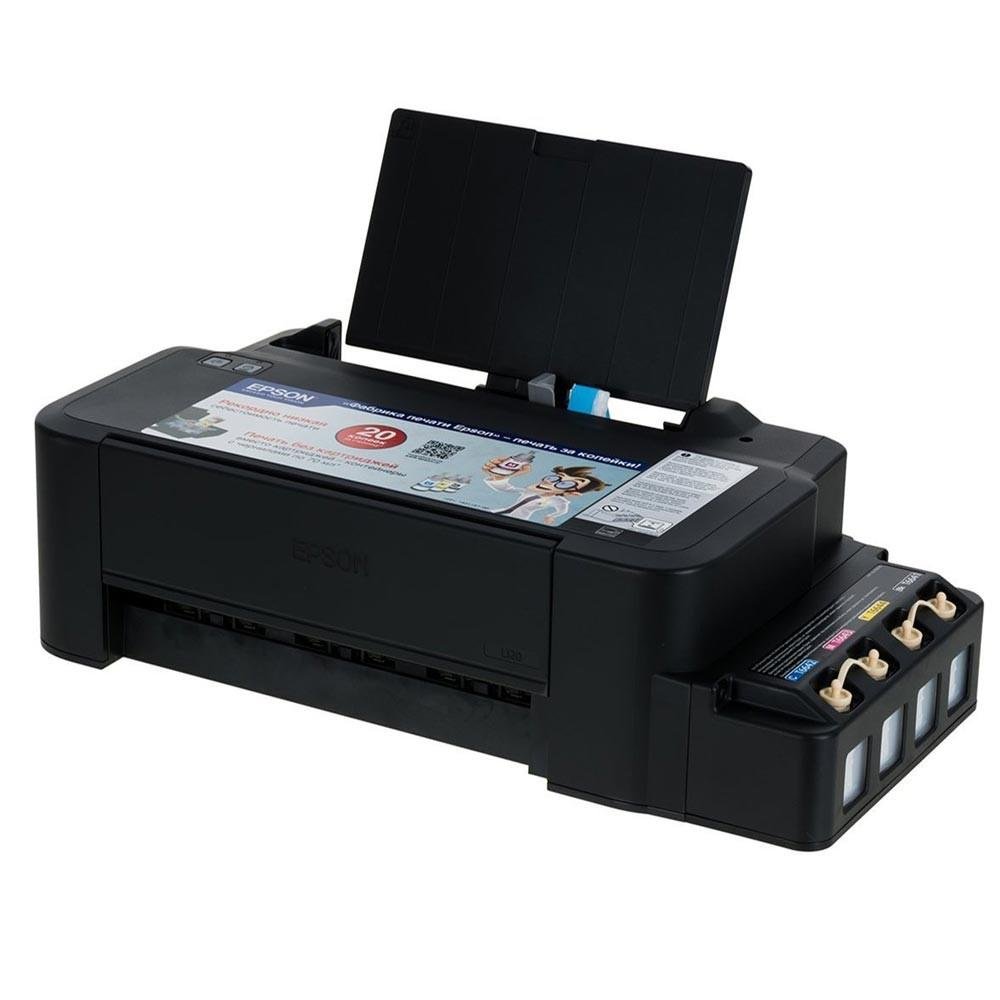 Impressora Epson EcoTank, Jato de Tinta, Colorida, Bivolt - L120 Impressora Epson EcoTank, Jato de Tinta, Colorida, Bivolt - L120