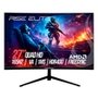 Monitor Gamer Curvo Rise Mode Elite 27", QHD, 165Hz, 1ms, VA, FreeSync, HDR 400, HDMI e DisplayPort, Preto - RM-MOG-27C1652K-B