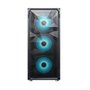 Gabinete Gamer Hyrax Tower HGB230, Mid Tower, ATX, Lateral Em Vidro Temperado, Preto - HGB230B