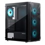 Gabinete Gamer Hyrax Tower HGB230, Mid Tower, ATX, Lateral Em Vidro Temperado, Preto - HGB230B