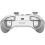 Controle Gamer Sem Fio MSI Force GC300 Wireless White, 2.4GHz, Bluetooth, USB2.0 Tipo-C, PC e Android, Branco - FORCEGC300WW