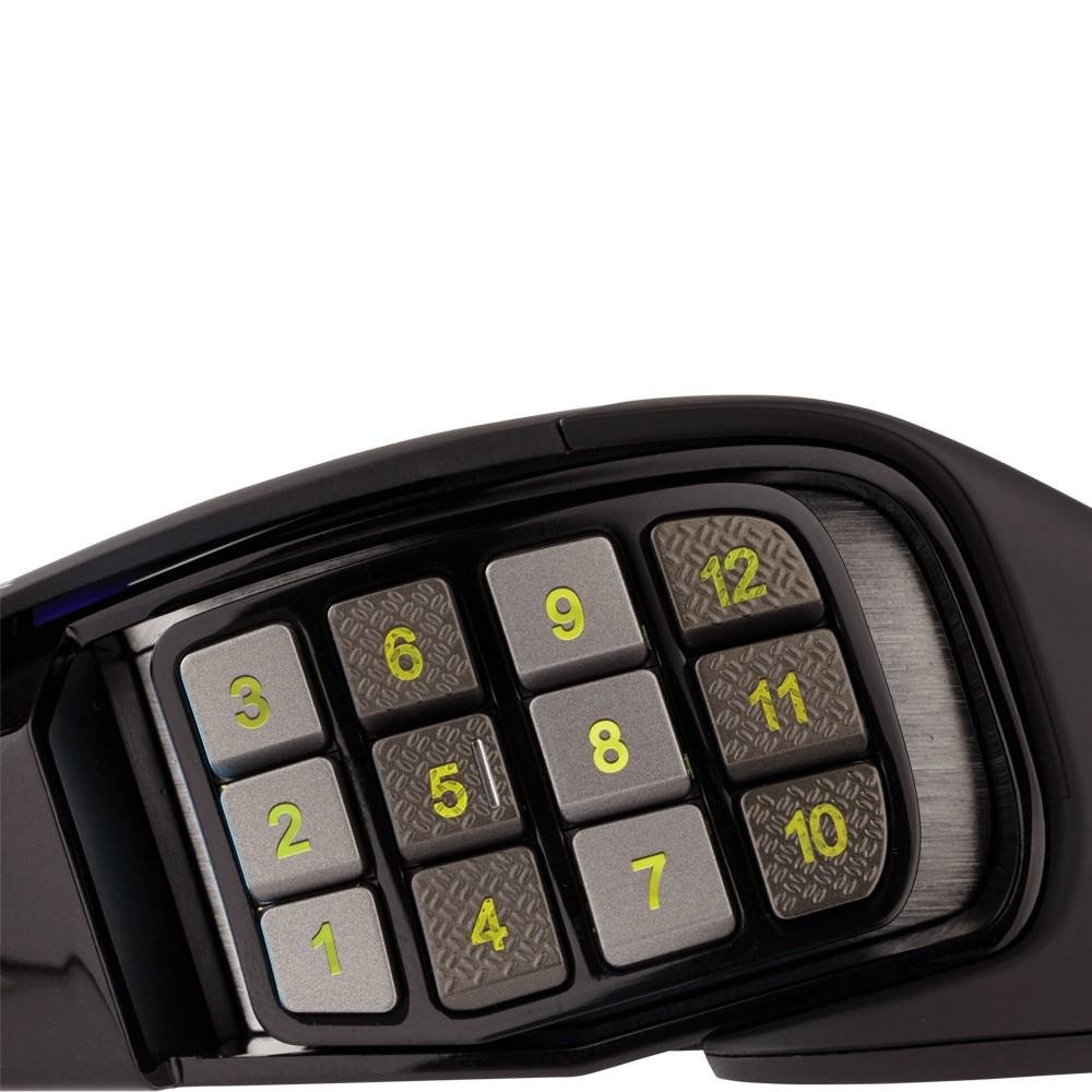 Mouse Gamer Corsair Scimitar PRO, RGB, 16000DPI, 17 Botões, Preto - CH-9304311-NA Mouse Gamer Corsair Scimitar PRO, RGB, 16000DPI, 17 Botões, Preto - CH-9304311-NA