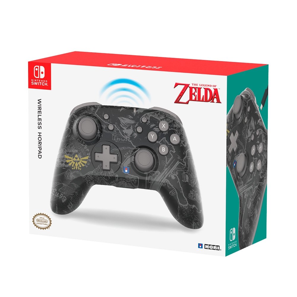 Controle Sem Fio HORI Horipad Legend of Zelda, Bluetooth, para Nintendo Switch - NSW-479U