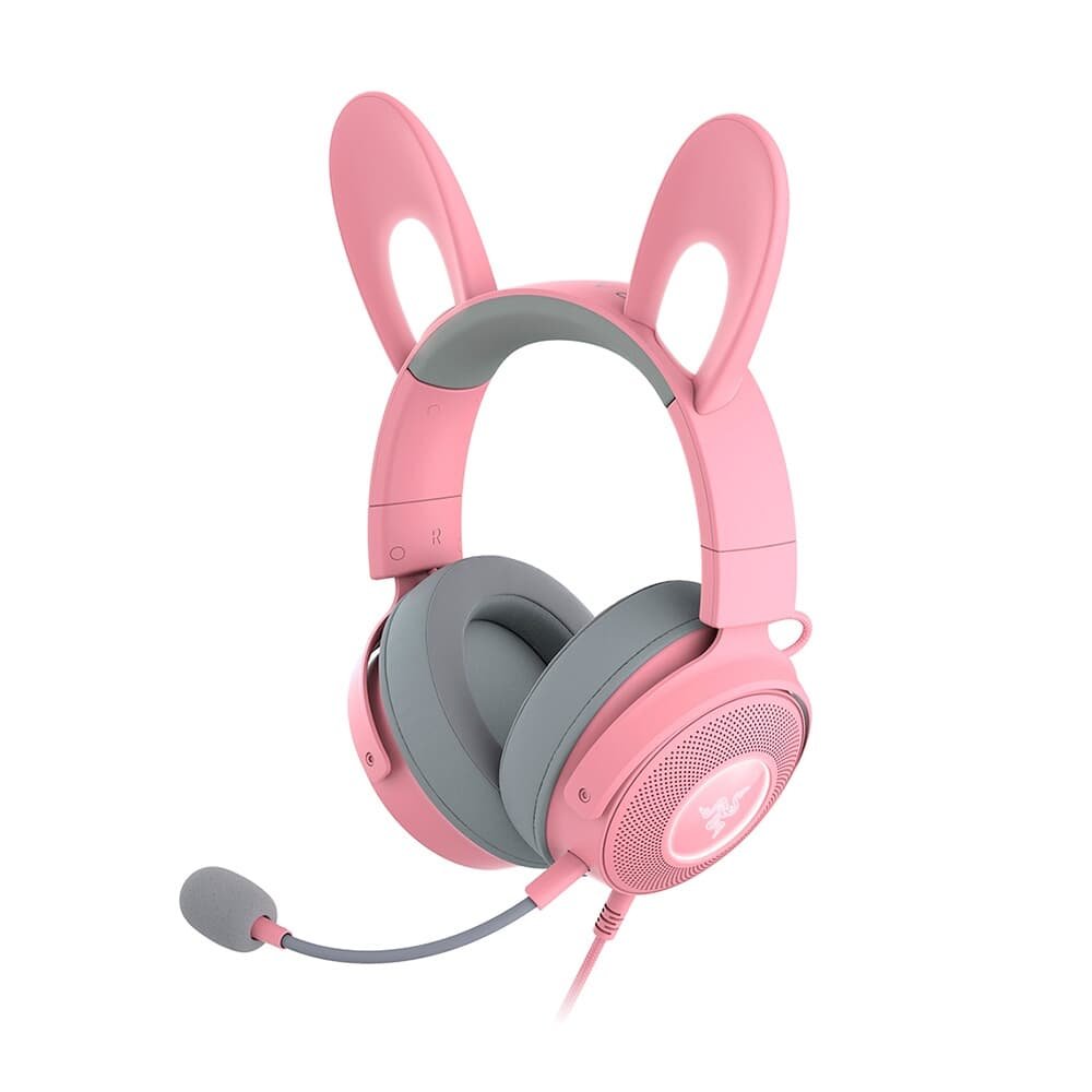 Razer Kraken Kitty V2 Pro（Quartz Pink） Headset Razer Kraken Kitty V2 Pro Rosa | KaBuM!
