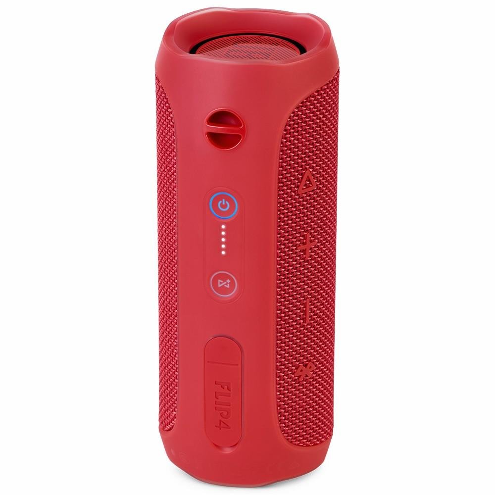 Caixa de Som JBL Flip 4, Bluetooth, A Prova D´Água, 2x8W, Vermelha