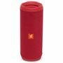 Caixa de Som JBL Flip 4, Bluetooth, A Prova D´Água, 2x8W, Vermelha