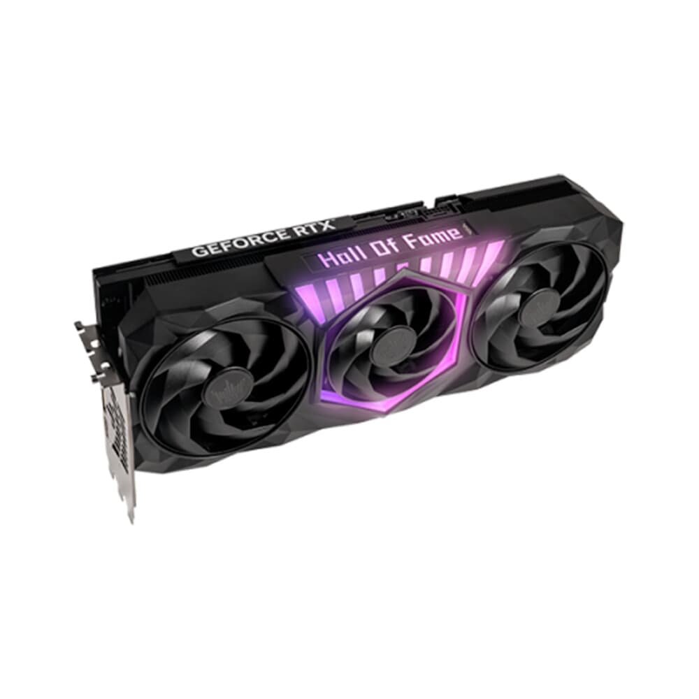 Placa de Vídeo Galax GeForce RTX 5070 Ti HOF Gaming Black NVIDIA Geforce, 16GB, GDDR7, 256-bits, Triple Fan, DLSS 4, DirectX - 527200-0771