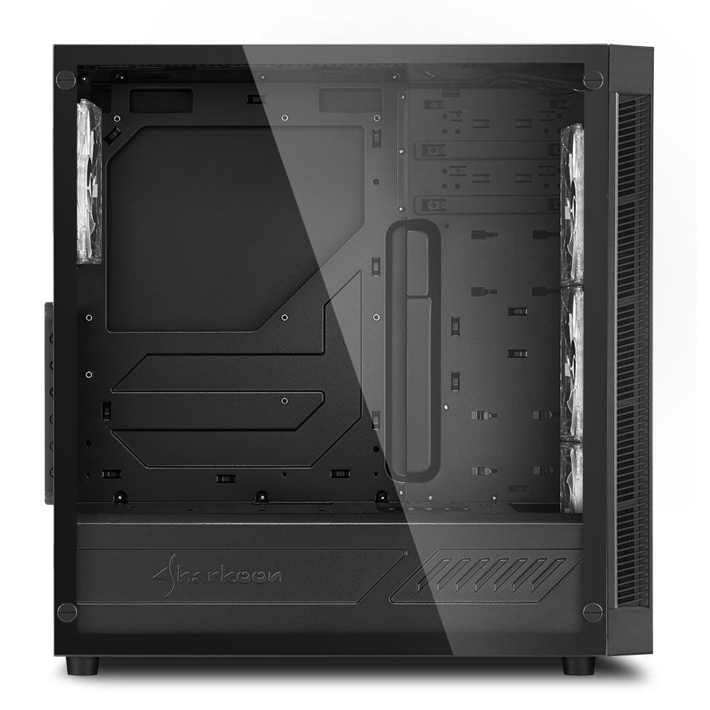 Gabinete Sharkoon TG5 White Vidro Temperado 4mm Led Fan 12cm ATX Gabinete Sharkoon TG5 White Vidro Temperado 4mm Led Fan 12cm ATX