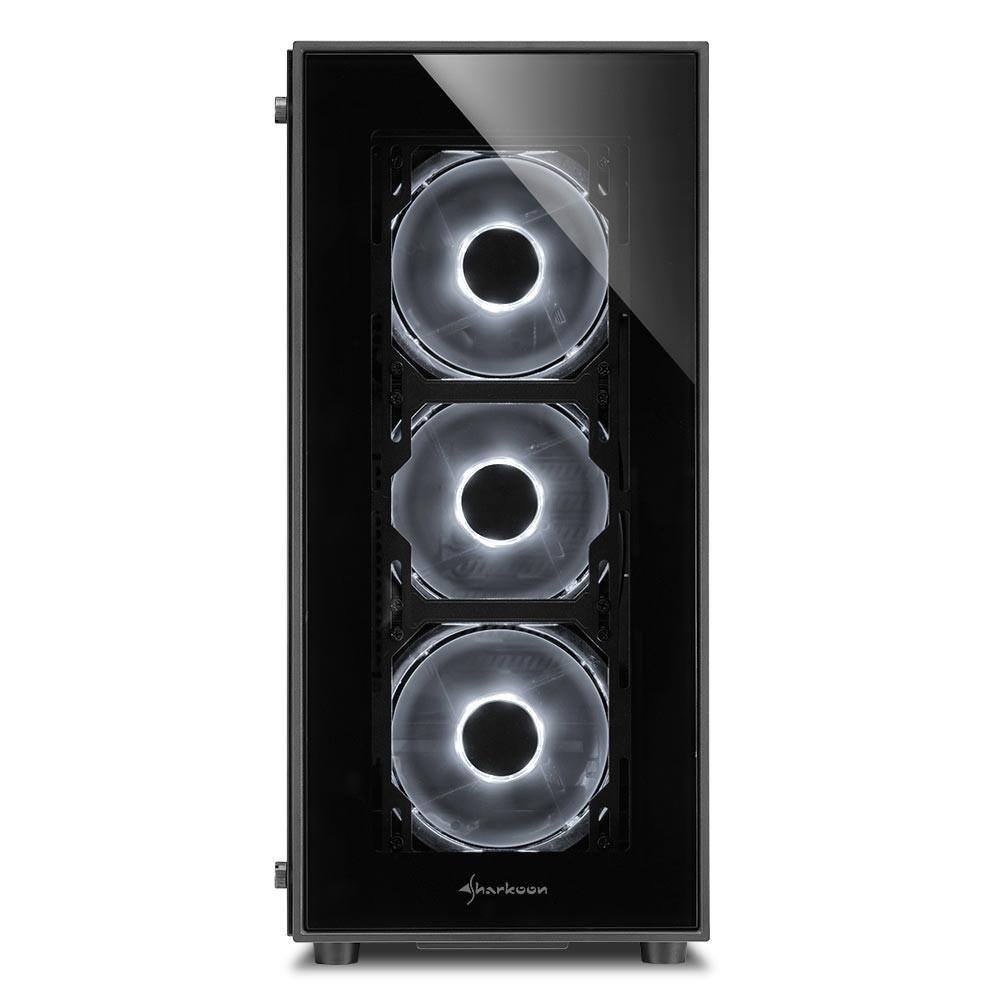 Gabinete Sharkoon TG5 White Vidro Temperado 4mm Led Fan 12cm ATX Gabinete Sharkoon TG5 White Vidro Temperado 4mm Led Fan 12cm ATX