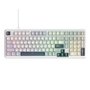 Teclado Magnético Gamer Attack Shark X98 HE, Rapid Trigger, 8000Hz, 0.01ms, 98 Teclas, Starlight White, Branco - AS-X98HE-SL
