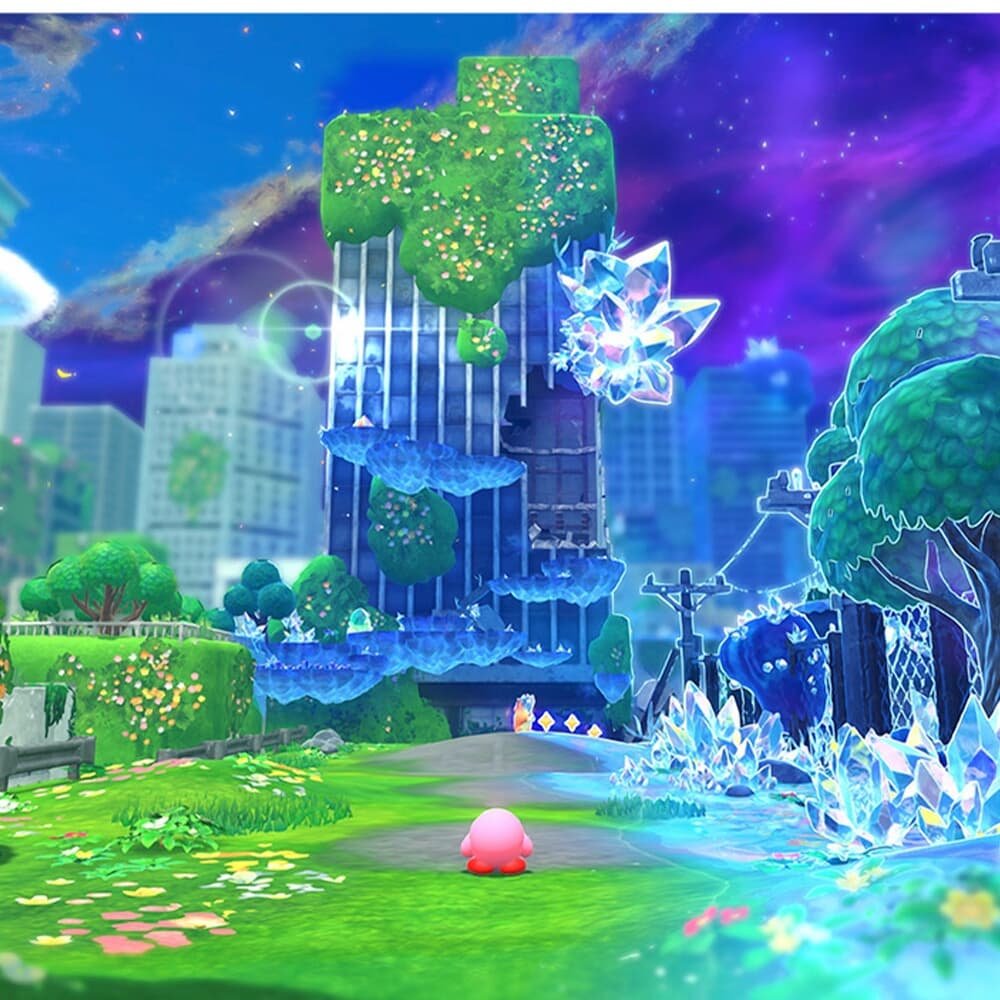 Jogo Kirby and the Forgotten Land + Star-Crossed World, Para Nintendo Switch 2 - NBSPARZGB Jogo Kirby and the Forgotten Land + Star-Crossed World, Para Nintendo Switch 2 - NBSPARZGB