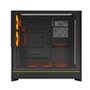 Gabinete Gamer Montech HS01 Pro, Mid-Tower, ATX, Vidro Temperado, 5x FANs, Preto - HS01PROBK