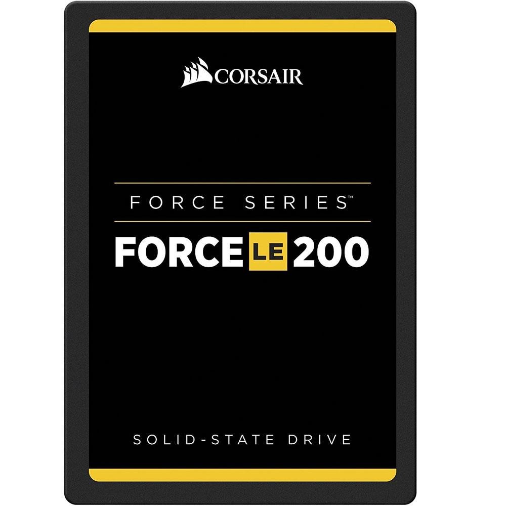 SSD Corsair Force LE200, 240GB, SATA, Leitura 560MB/s, Gravação 530MB/s - CSSD-F240GB,LE200C SSD Corsair Force LE200, 240GB, SATA, Leitura 560MB/s, Gravação 530MB/s - CSSD-F240GB,LE200C