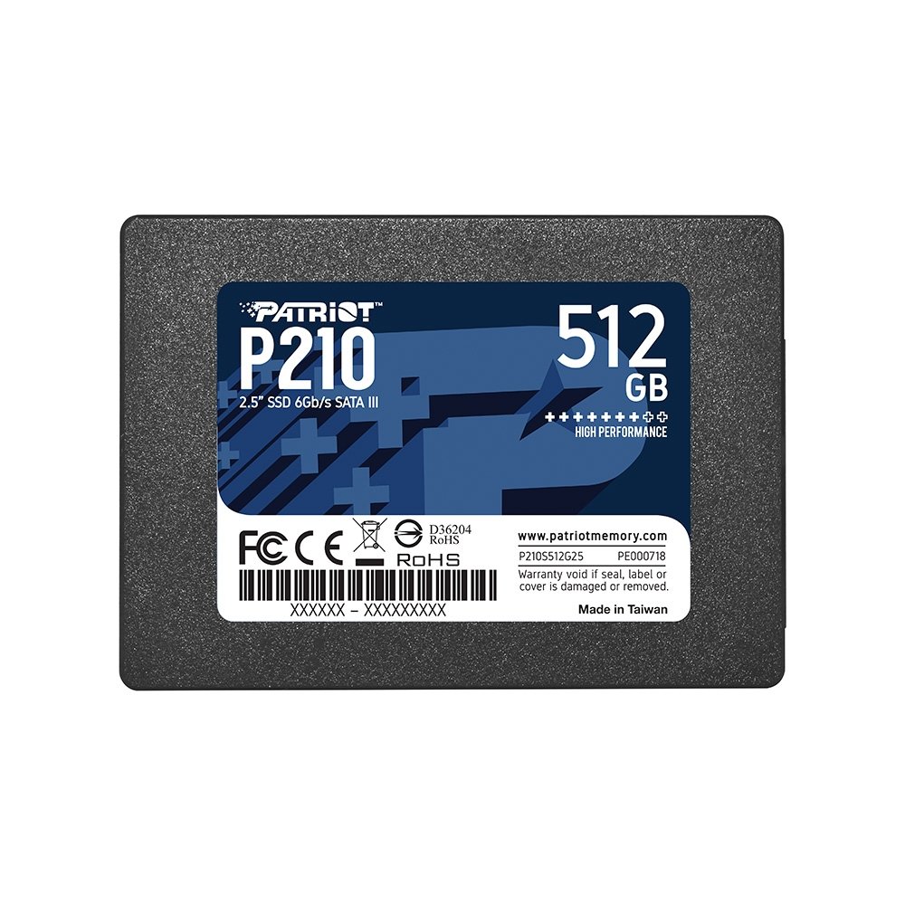 【ほぼ未使用】Patriot P210 512GB SATA SSD SSD Patriot P210 512GB SATA III | KaBuM!