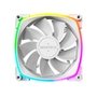 Kit 3 Fans Montech RX120, 120mm, PWM, ARGB, Lâmina Reversa, Branco - RX120 PWM White 3 in 1
