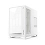 Gabinete Liketec Cygnus Snow, ATX, com 8 Fans ARGB e Display LCD, Vidro Temperado, Branco - LT-GB-CYGNUSPROGLASS-SNOW-V1