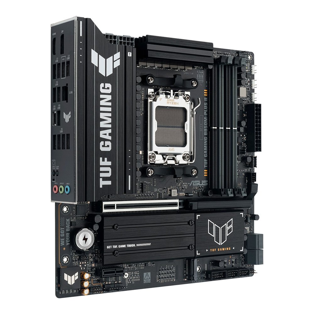 Placa-Mãe Asus TUF GAMING B850M-PLUS II | KaBuM!