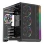 Gabinete Gamer 1STPLAYER VT7, Mid Tower, ATX, Lateral em Vidro Temperado, Sem Fan, Preto - VT7-BK