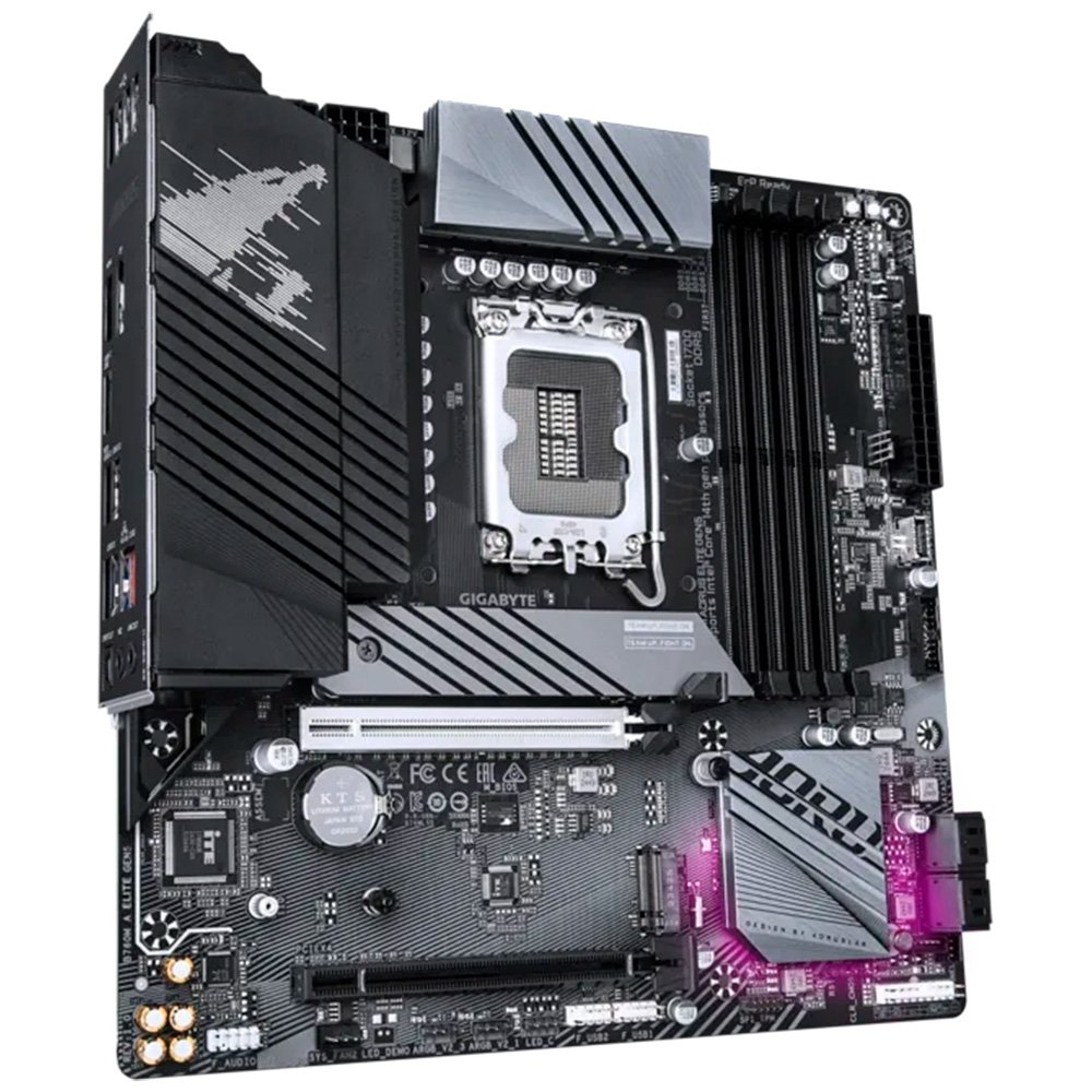 Placa Mãe Gigabyte B760M AORUS ELITE WIFI6E