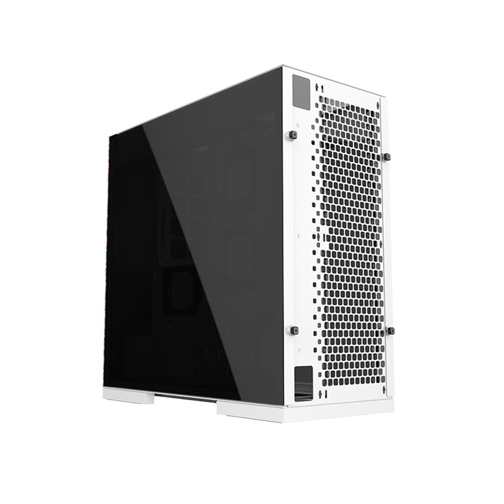 Gabinete Gamer Geometric Future Model 8 Bohemia, Mini Tower, ITX, Lateral em Vidro, Branco - GEO-M8-BOH Gabinete Gamer Geometric Future Model 8 Bohemia, Mini Tower, ITX, Lateral em Vidro, Branco - GEO-M8-BOH