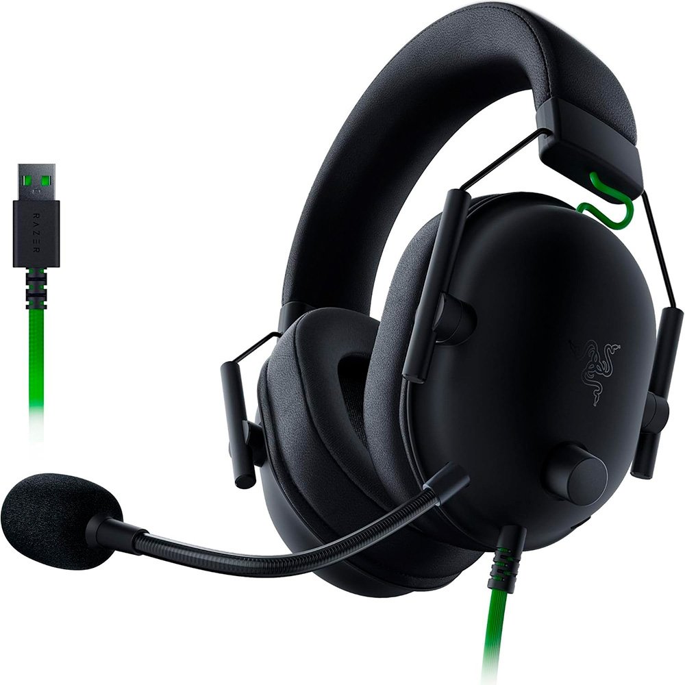 Headset Razer BlackShark V2 X USB 7.1 | KaBuM!