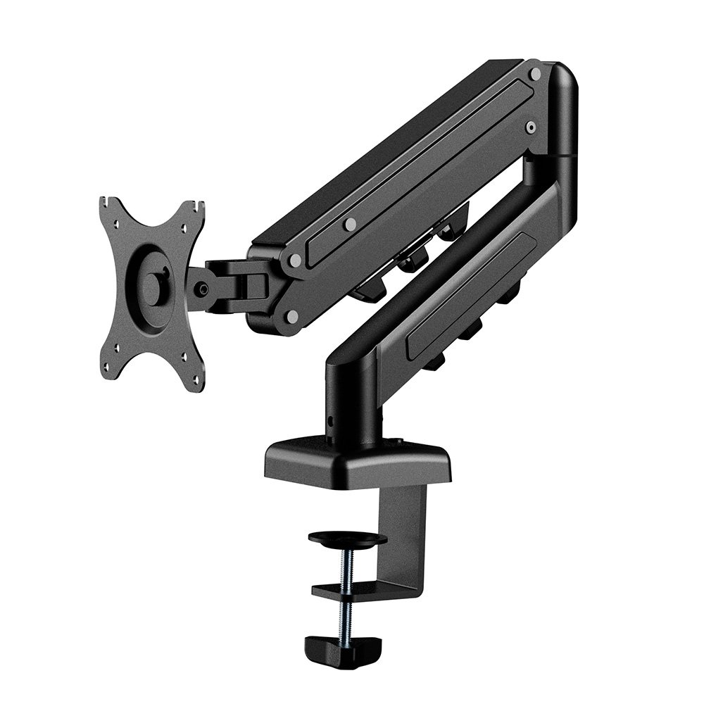 Suporte de Mesa Articulado para Monitor de 17″” a 32″” FlexiSpot F5, Ajustes com Pistão a Gás, VESA, Preto – F5B