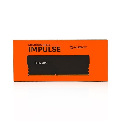 Memória RAM Husky Impulse, 16GB, 3200MHz, DDR4, CL22, Preto - HRM001163222PT