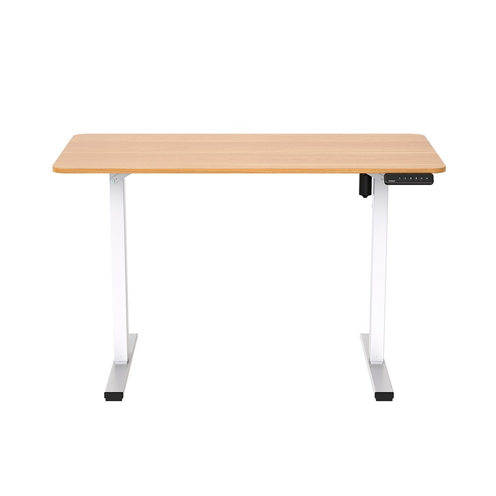 Mesa FlexiSpot Regulagem Altura Branca | KaBuM!