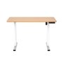 Mesa de Escritório FlexiSpot com Regulagem de Altura, Tampo Maple e Estrutura Branca - FQ2-WM-1260